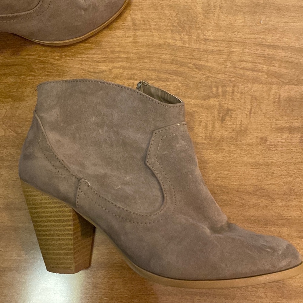 Charlotte Russe size 8 booties, worn maybe twice
